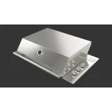 Couvercle haut pour barbecues Fulgor FOBQ HL 800 : l'accessoire indispensable pour les rôtis et les cuissons lentes