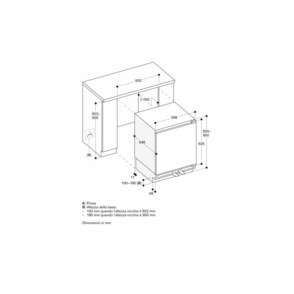 Gaggenau RT202180 - Frigorifero a colonna NoFrost - Acciaio inossidabile