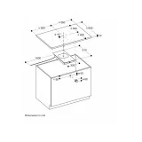 Módulo de inducción 28 cm Gaggenau CU428100 - 3.7 kW - 4 Zonas de cottura