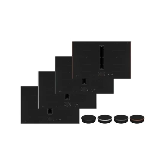 Гибкий дизайн 80 см Neff V68YX4C0 | Интегрированная вентиляция, TwistPad Fire, PowerBoost