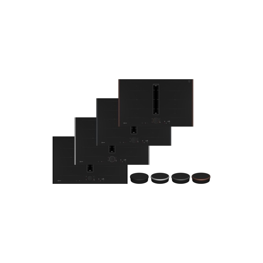 Гибкий дизайн 80 см Neff V68YX4C0 | Интегрированная вентиляция, TwistPad Fire, PowerBoost