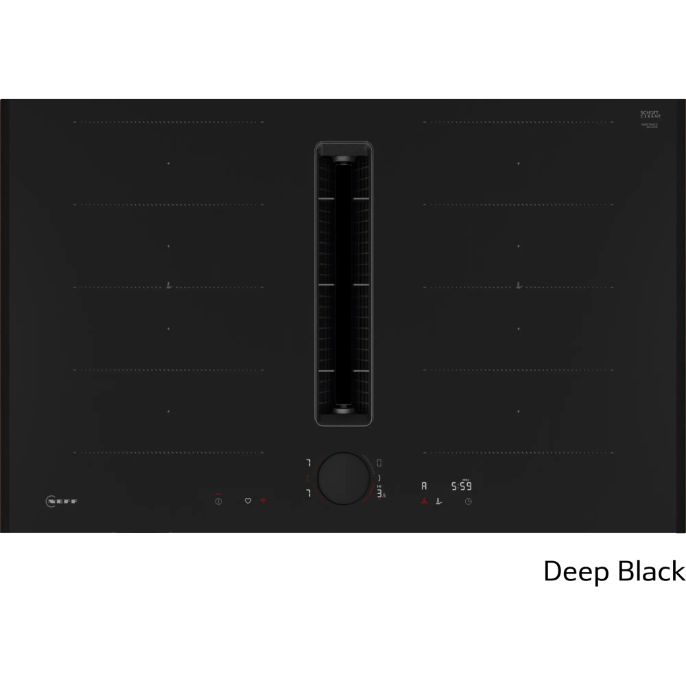 Flex Design 80 cm Induktionsplatte Neff V68YX4C0 | Integrierte Belüftung, TwistPad Feuer, PowerBoost