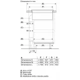 Flex Design 80 cm Induktionsplatte Neff V68YX4C0 | Integrierte Belüftung, TwistPad Feuer, PowerBoost
