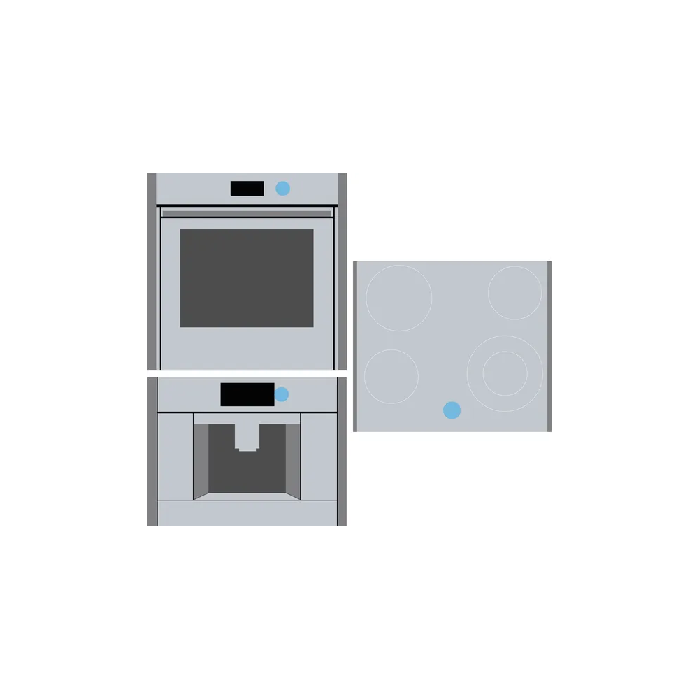 Abnehmbarer magnetischer Drehknopf TwistPad Flex© Gebürstete Bronze