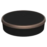 Manopola di controllo magnetica removibile TwistPad Flex© Brushed Bronze