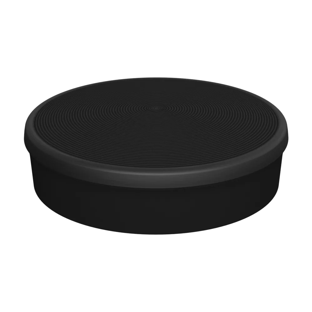 Abnehmbarer magnetischer Drehknopf TwistPad Flex© Dunkelschwarz