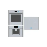 Bouton de commande magnétique amovible TwistPad Flex© Argent métallisé