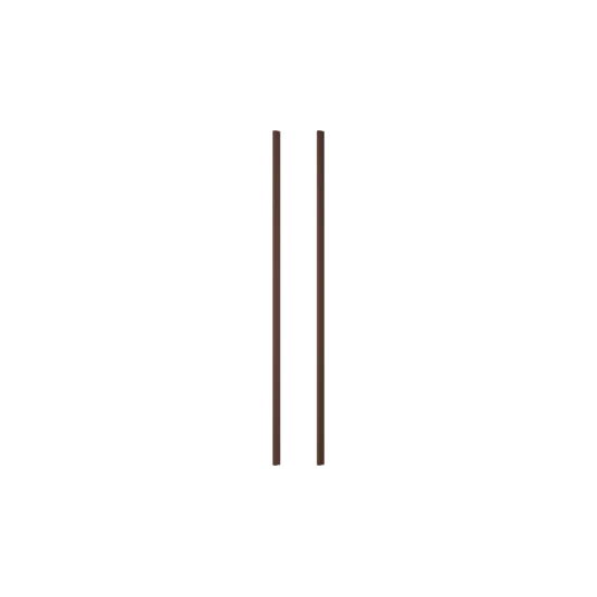 Kit Flex Design 52,6 cm, pour table de cuisson BRONZE BROSSÉ