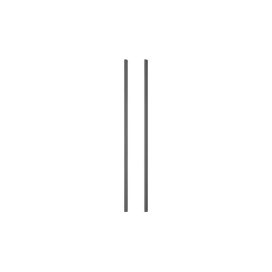 Flex Design Kit 52.6 cm, for a DEEP BLACK hob