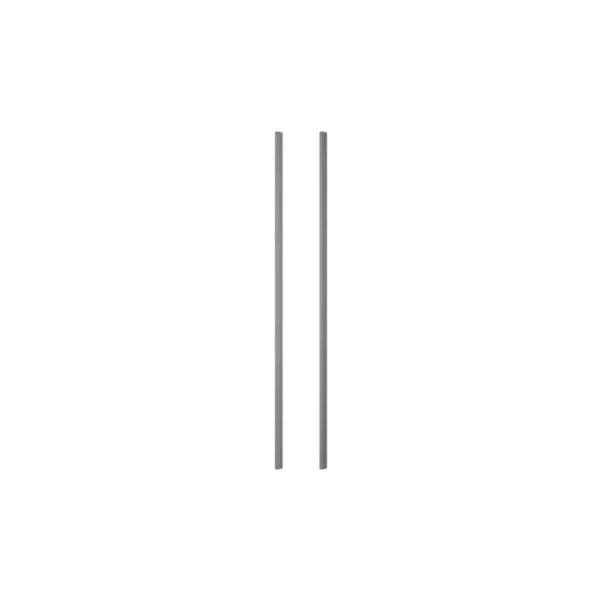 Flex Design Kit 52,6 cm, für ein Metallic-Silber-Kochfeld