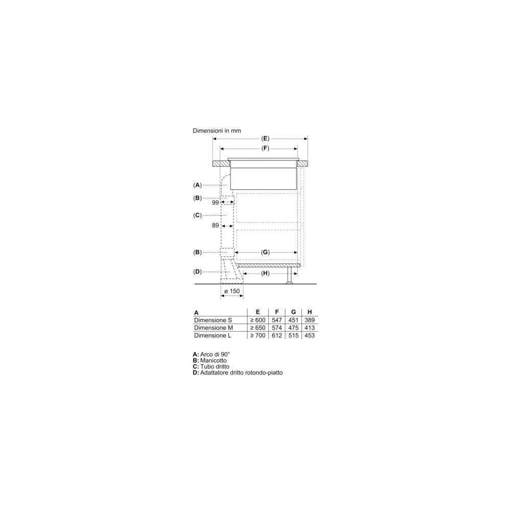 Neff V68AUX4C0 Induktionskochfeld mit integrierter Dunstabzugshaube - Graphitgrau | Kochen Sie mit Stil