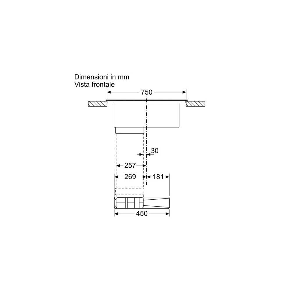 引诱 Neff V68AUX4C0, 具有集成性——制图学-格雷斯
