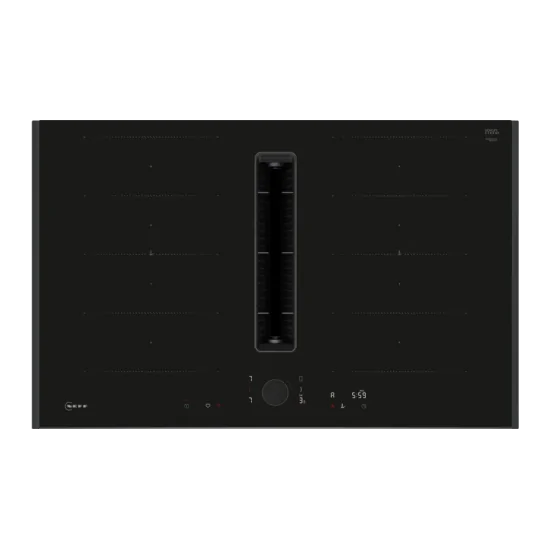 Neff V68AUX4C0 induction hob with integrated hood - Graphite gray | Cook with style