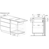Neff V68PYX4C0: Piano cottura a induzione con cappa integrata da 80 cm