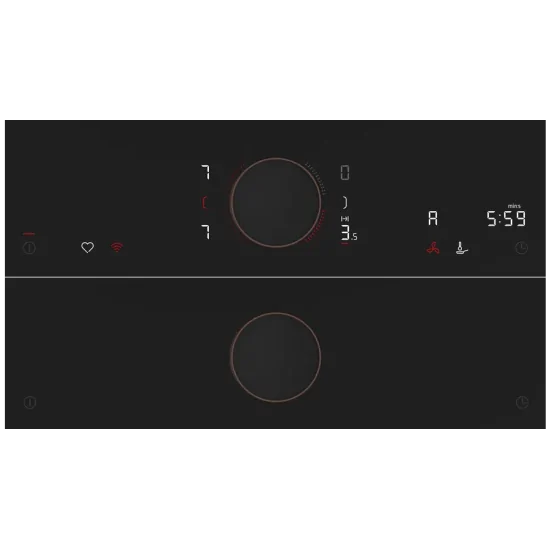 Neff V68PYX4C0: Индукционная варочная панель со встроенной вытяжкой 80 см