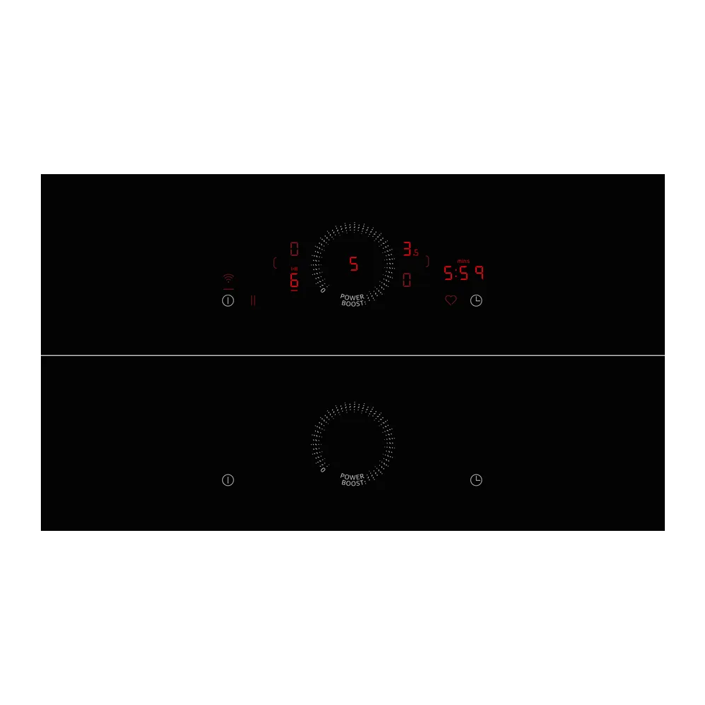 Neff V58NHQ4L0: Piano cottura a induzione con cappa integrata da 80 cm senza profili