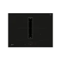Piano cottura a induzione con cappa integrata Neff V57THQ4L0 da 70 cm con profili