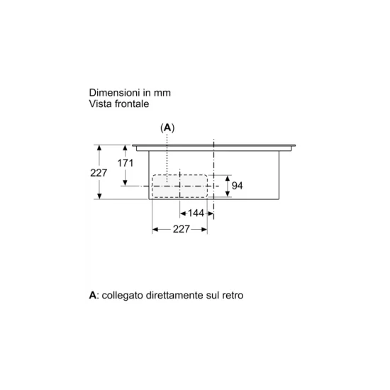 Neff V57PHQ4C0：带有集成 70 厘米嵌入式抽油烟机的电磁炉