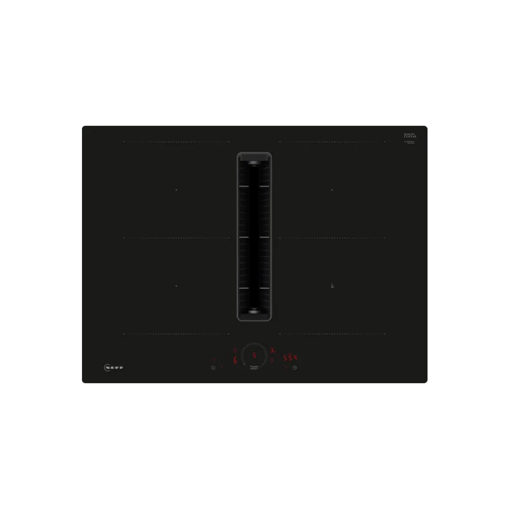 Neff V57PHQ4C0：带有集成 70 厘米嵌入式抽油烟机的电磁炉