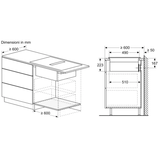 Piano cottura a induzione Neff V58NBS1L0 | Cucina con stile e funzionalità