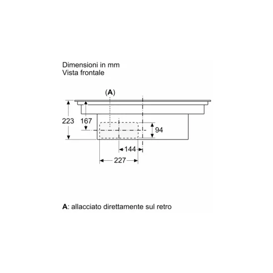 Plaque à induction Neff V58NBS1L0 | Cuisine avec style et fonctionnalité