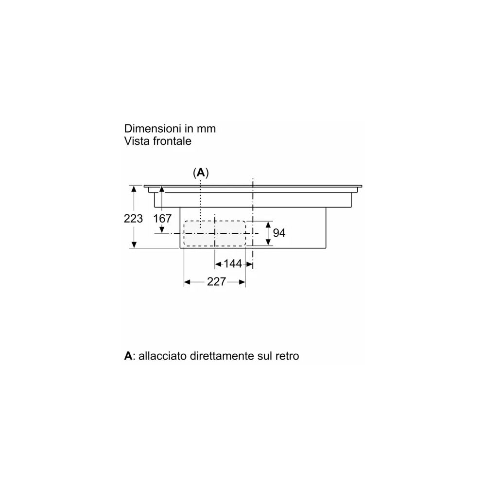 Plaque à induction Neff V58NBS1L0 | Cuisine avec style et fonctionnalité