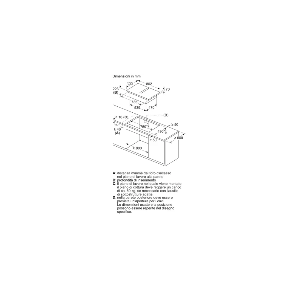 Piano cottura a induzione Neff V58NBS1L0 | Cucina con stile e funzionalità