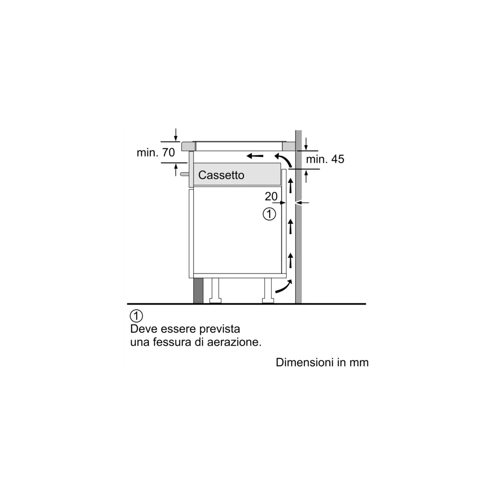 Piano cottura a induzione Neff T68PYV4C0 | Eleganza e funzionalità per la tua cucina