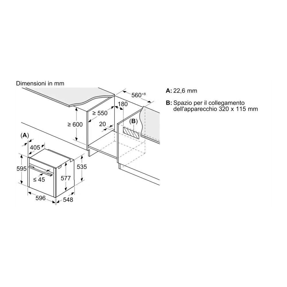 Neff B69VS7KY0 热解 VARIOTEAM 烤箱，可定制型材和手柄