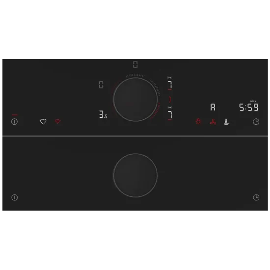 Scopri il nuovo Piano cottura a induzione 80 cm Nero della linea Neff con profili T68AUV4C0.