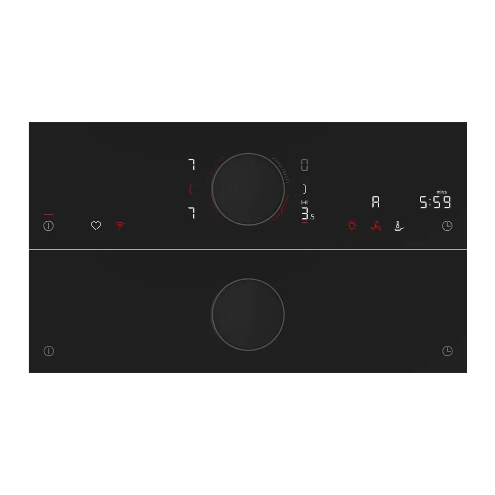 Plaque à induction 80 cm profils Flex et Twistpad Gris Graphite