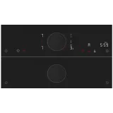 Induction plan 80 cm Flex profiles and Twistpad Graphite Grey