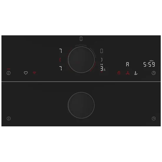 Neff T69AUV4C0 induction hob | 90cm | Black | Cook with style and power