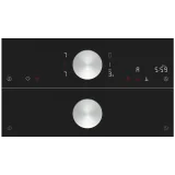 Entdecken Sie das Neff FlexInduction Zone Light Induktionskochfeld mit TwistPad mit Edelstahlrahmen