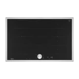 Entdecken Sie das Neff FlexInduction Zone Light Induktionskochfeld mit TwistPad mit Edelstahlrahmen