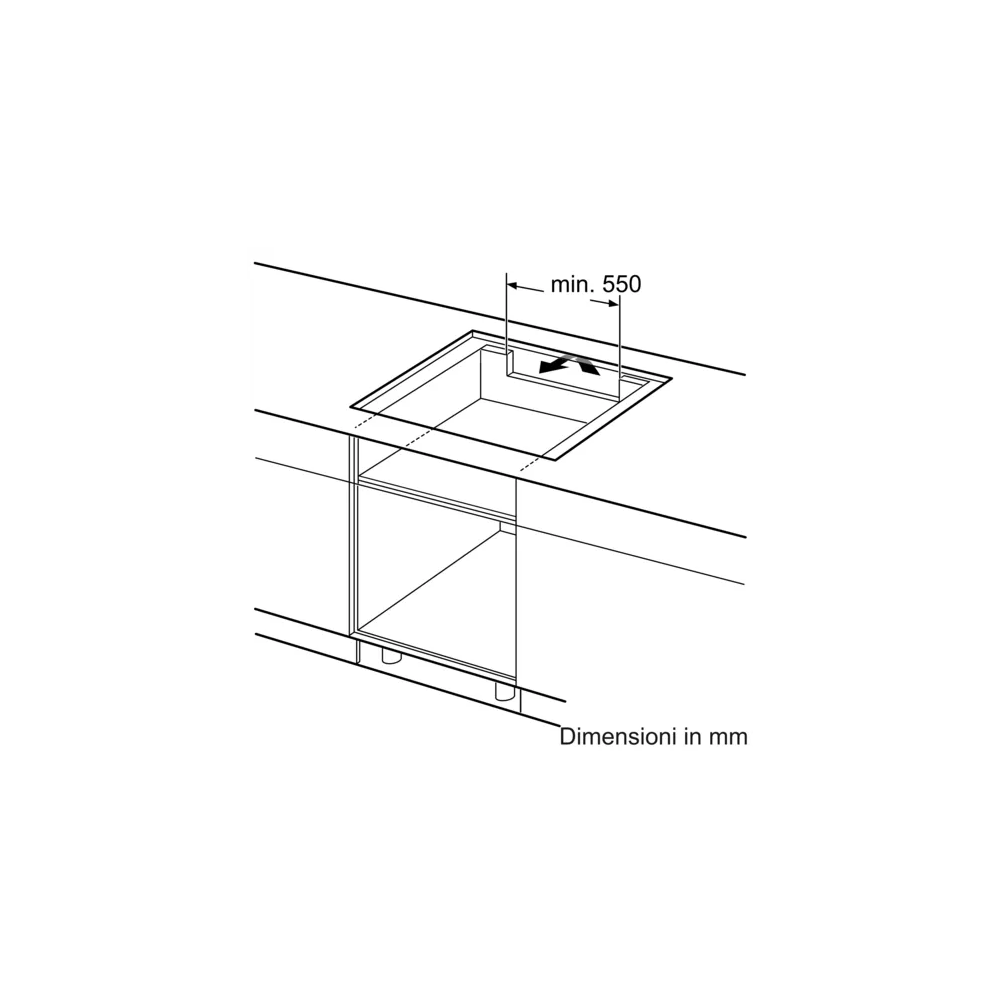 Plaque à induction Neff T68FHV4L0 | 80 cm | Noir | Cuisinez avec style et puissance