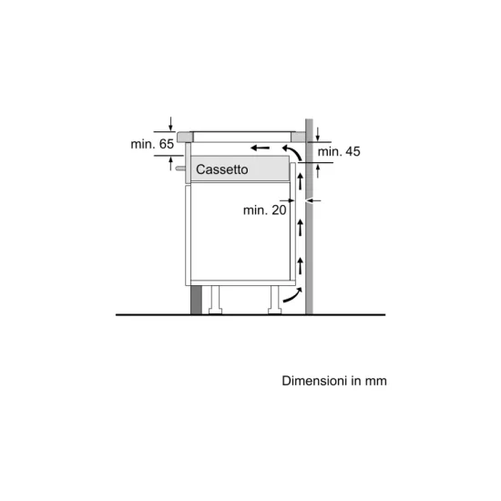 Piano cottura a induzione Neff T68FTV4L0 | 80 cm | Nero | Cucina con stile e precisione
