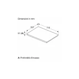 Piano Cottura a Induzione 70 cm Neff Flexinduction: Design cornice