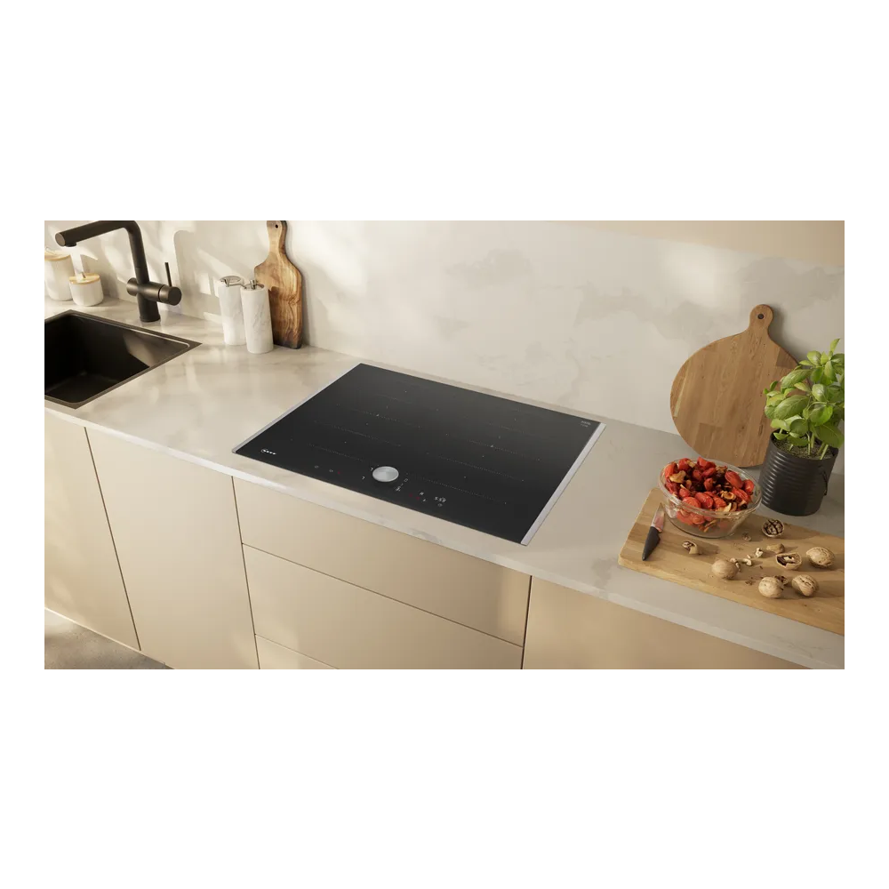 Piano Cottura a Induzione 70 cm Neff Flexinduction: Design cornice