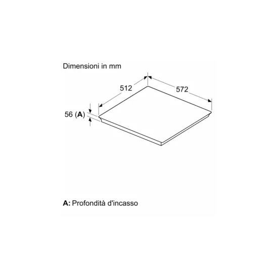 Piano cottura a induzione Neff T66PTX4L0 | 60 cm | Nero | Installazione a filo | Cucina con stile e precisione