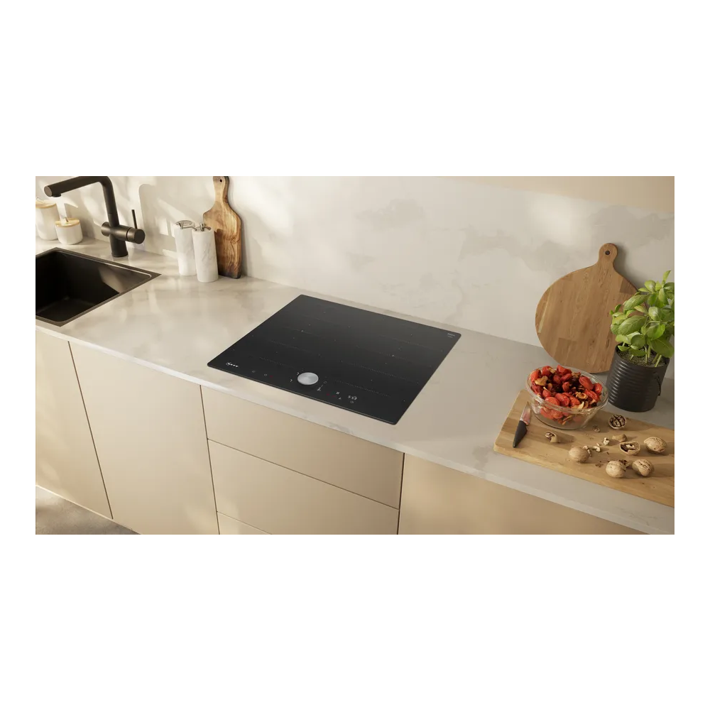 Piano cottura a induzione Neff T66PTX4L0 | 60 cm | Nero | Installazione a filo | Cucina con stile e precisione