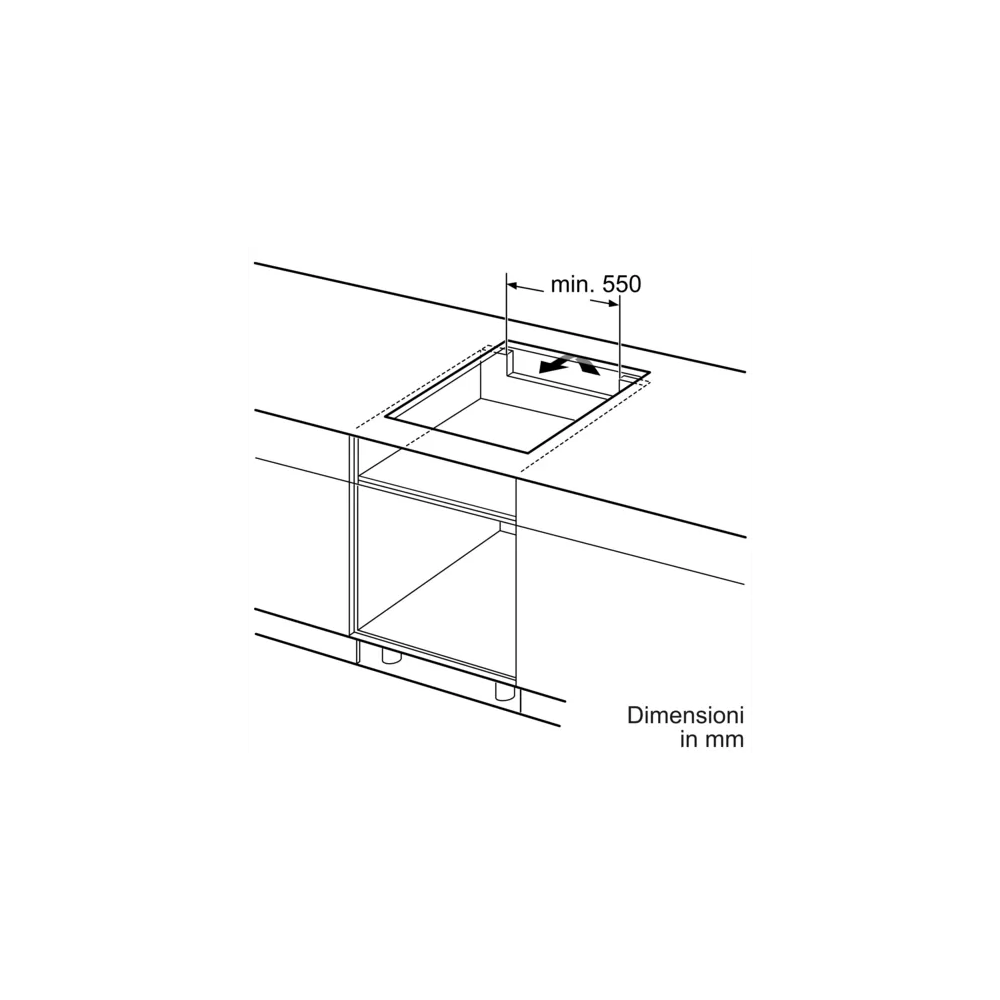 Piano cottura a induzione Neff T66FHE4L0 | 60 cm | Nero | Cucina con stile e potenza