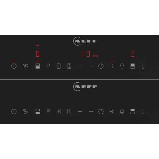 Flex Neff T63TDX1L0 Induktionskochfeld | 30cm | Schwarz | Kochen Sie mit Stil und Flexibilität