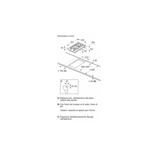 Domino gas hob Neff N23YS29S0 | 30 см | Vetroceramica | Нерон | Кухня со стилем и точностью