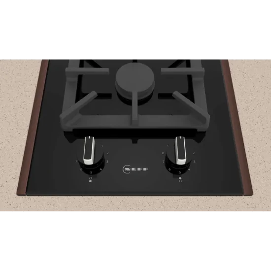 Piano cottura a gas Domino Neff N23YS29S0 | 30 cm | Vetroceramica | Nero | Cucina con stile e precisione