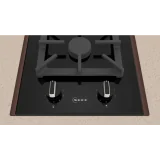 Table de cuisson à gaz Domino Neff N23YS29S0 | 30 cm | Vitrocéramique | Noir | Cuisinez avec style et précision