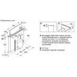 Пол телескопический капюшон Neff I98WMM1Y7 | 90 см | Flex Design | Исключает пары и запахи на кухне со стилем