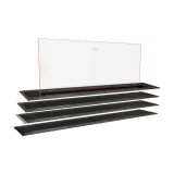 Cappa telescopica da piano Neff I88WMM1Y7 | 80 cm | Flex Design | Elimina i fumi e gli odori in cucina con stile