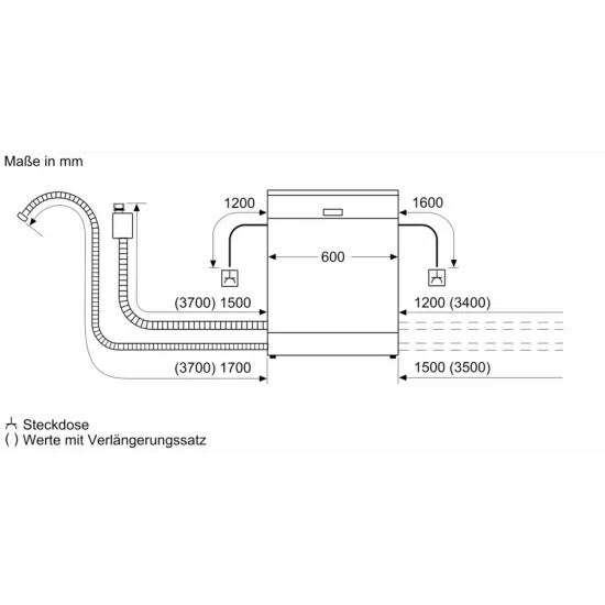 Neff S199ZB802E vollintegrierter Geschirrspüler | 60cm | Schiebereißverschluss | Bringen Sie Ihre Gerichte mit Stil zum Strahlen