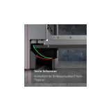 Neff S199ZB802E Lave-vaisselle entièrement intégré | 60 cm | Fermeture éclair coulissante | Faites briller vos plats avec style